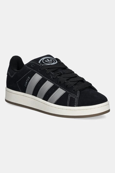Σουέτ αθλητικά παπούτσια adidas Originals Campus 00s χρώμα: μαύρο, JR8173