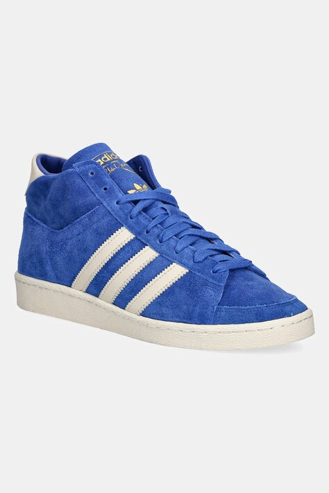 Велурени маратонки adidas Originals Jabbar HI в лилаво JI3446
