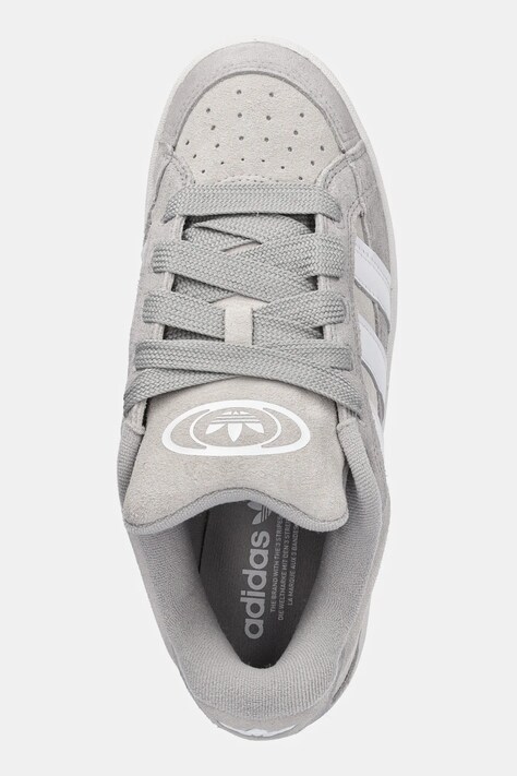 Замшеві кросівки adidas Originals Campus 00S Beta — SS25-OBM0Z3, сірий — фото 4