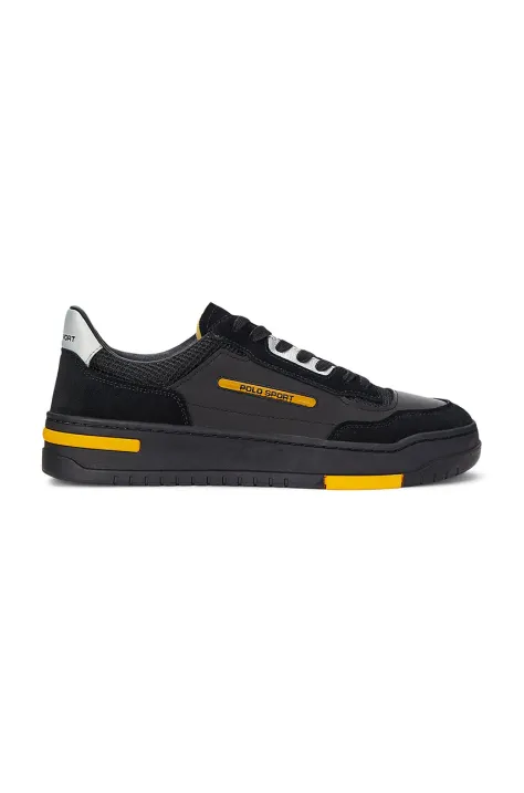 Polo Ralph Lauren sneakers Ps 300 barbati, culoarea negru, 809955684002