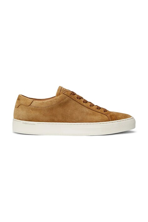 Semišové tenisky Polo Ralph Lauren Jermain Lux hnědá barva, 809949793003