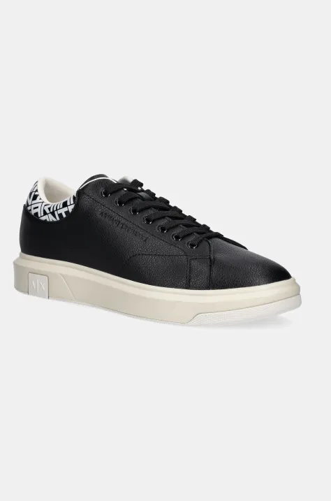 Armani Exchange sneakersy męskie kolor czarny XUX123 XV761 N814