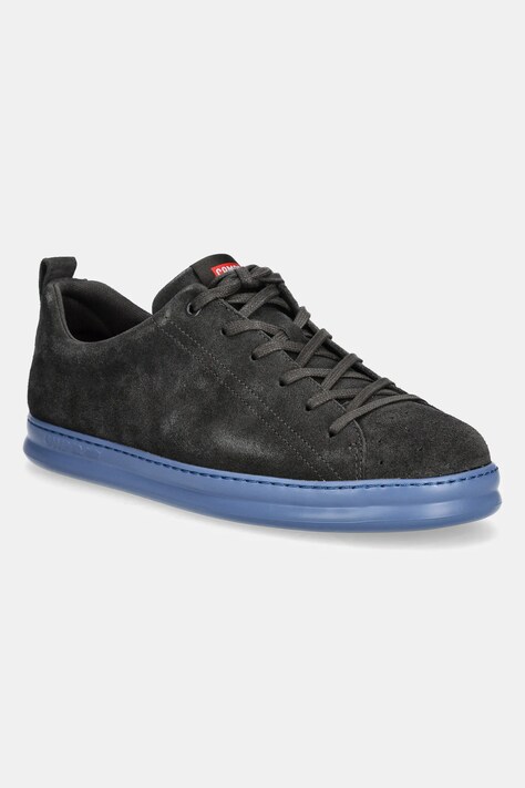 Camper velúr sportcipő Runner Four szürke, K100226-146