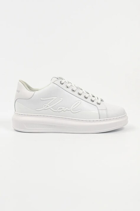 Karl Lagerfeld sneakers KAPRI MENS barbati, culoarea alb, KL52548F