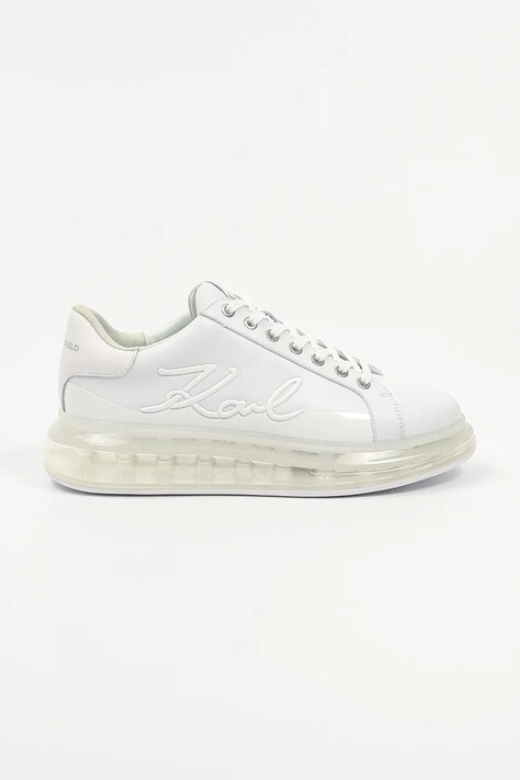 Karl Lagerfeld sneakers KAPRI KUSHION barbati, culoarea alb, KL52648F