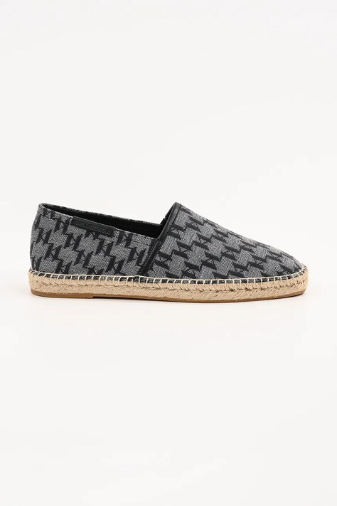 Karl Lagerfeld espadrile KAMINO II culoarea gri, KL70125