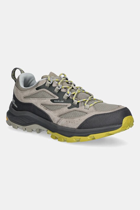 Jack Wolfskin pantofi Cyrox Vent Low barbati, culoarea gri, A64089