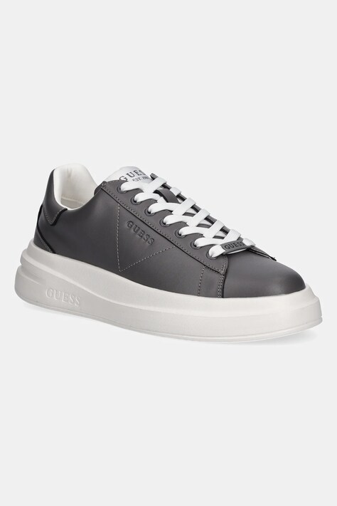 Guess sneakers ELBA barbati, culoarea gri, FMJLBA LEA12