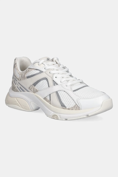 Michael Kors sneakers Leo barbati, culoarea alb, 42S5LEFS4D.170