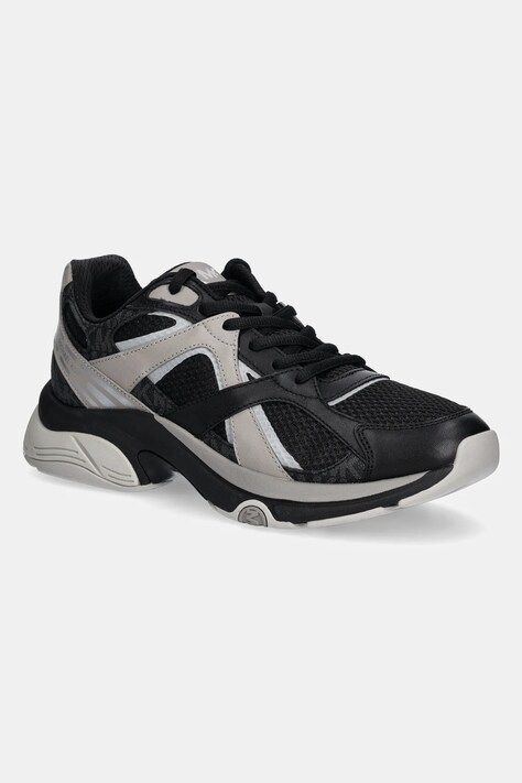 Michael Kors sneakers Leo barbati, culoarea negru, 42S5LEFS5D.001