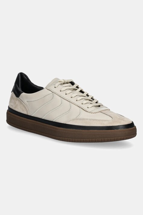 Кожаные кроссовки Vagabond Shoemakers LEO мужские цвет бежевый 5996-042-37