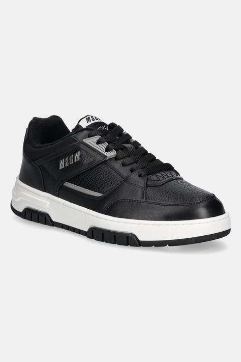 MSGM sneakers din piele culoarea negru, 3840MS604
