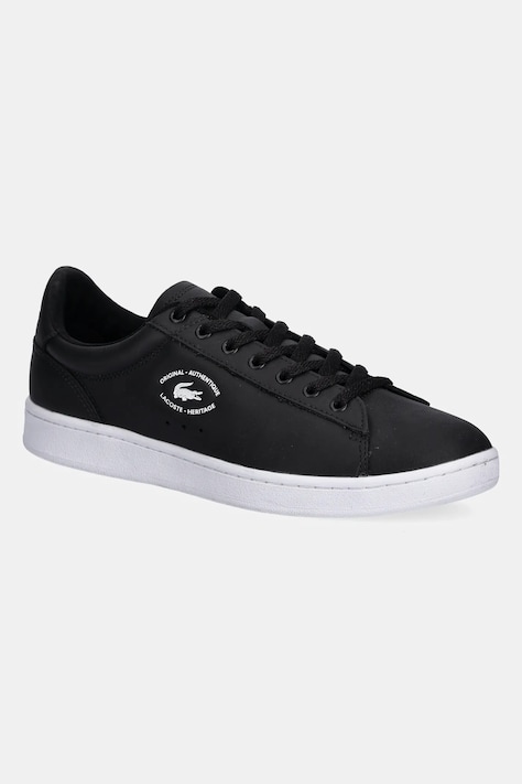 Kožne tenisice Lacoste CARNABY za muškarce, boja: crna, 49SMA0032