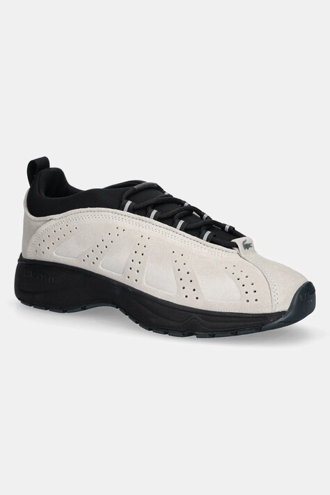 Lacoste sneakers din piele AUDYSSOR SLIP-ON bărbați, culoarea bej, 49SMA0101