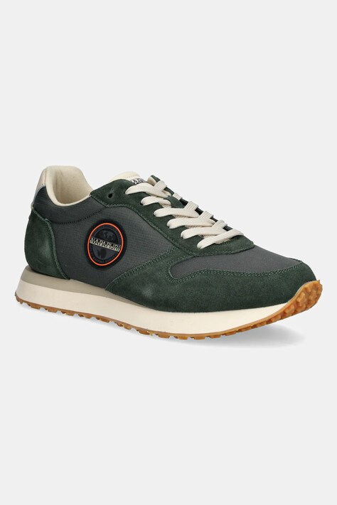 Napapijri sneakers NOVA bărbați, culoarea verde, NP0A4IQL.FG1