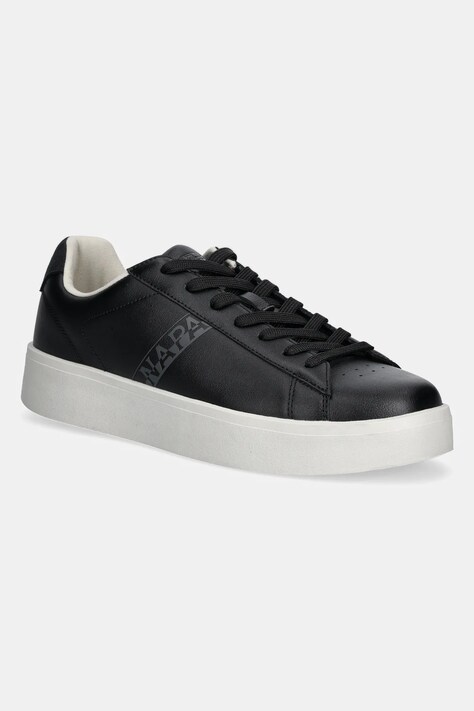 Kožené sneakers boty Napapijri ONYX černá barva, NP0A4IQK.041