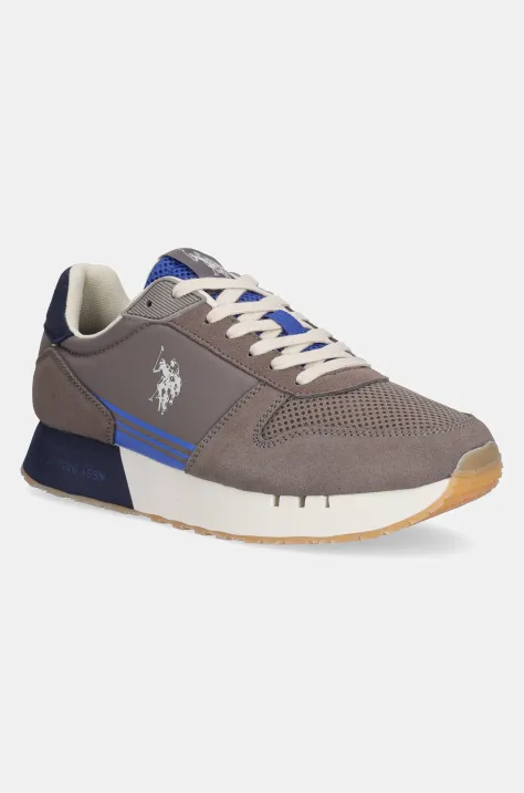 Sneakers boty U.S. Polo Assn. JAKE001M/5TS1 hnědá barva, JAKE