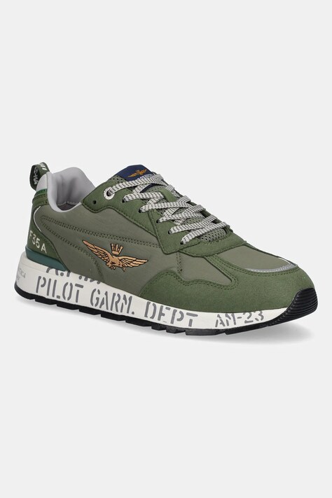 Aeronautica Militare sportcipő SC276CT3332 zöld, férfi, SC276CT3332