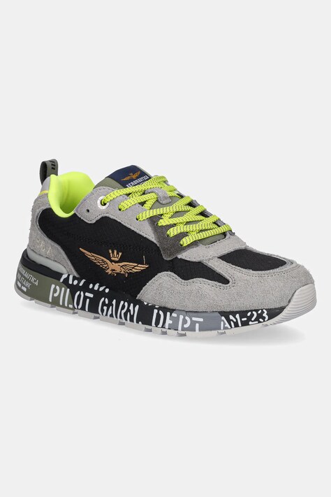 Aeronautica Militare sneakers SC276CT3546 barbati, culoarea gri, SC276CT3546