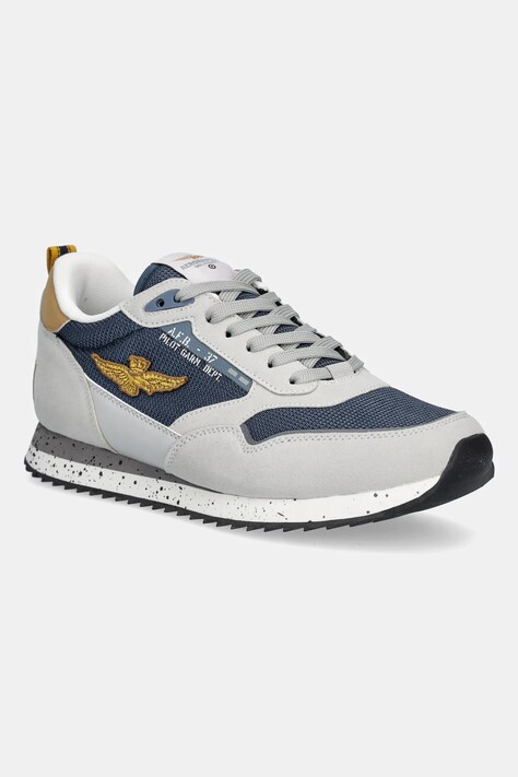Aeronautica Militare sneakers SC288CT3545 bărbați, culoarea gri, SC288CT3545