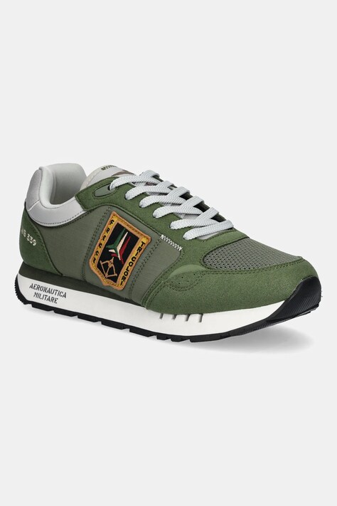 Sneakers boty Aeronautica Militare SC292CT3331 zelená barva, SC292CT3331