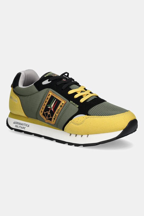 Sneakers boty Aeronautica Militare SC292CT3331 zelená barva, SC292CT3331
