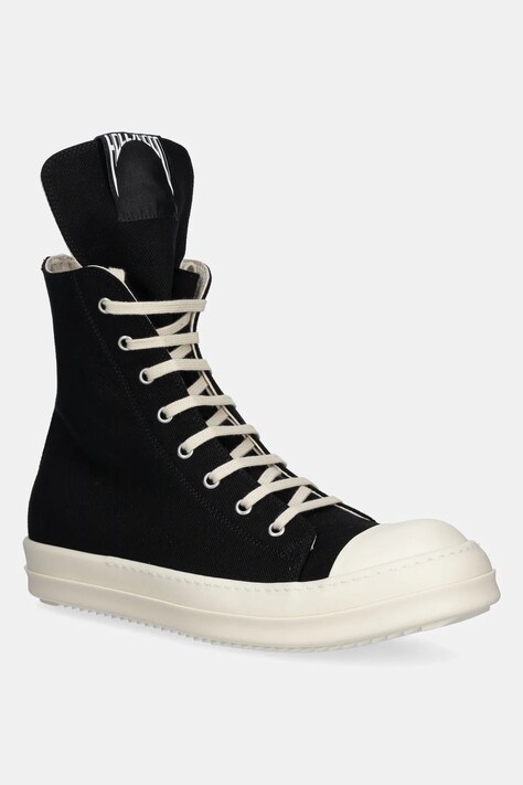 Tenisky Rick Owens Sneaks pánske, čierna farba, DU01E3800.DOEH1