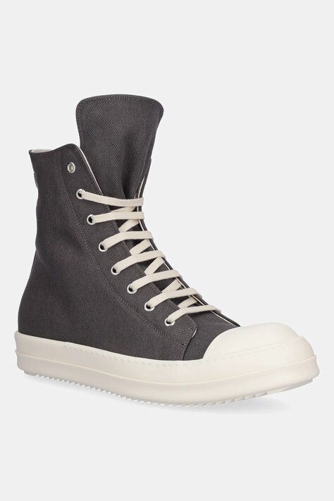 Rick Owens trampki Sneaks męskie kolor szary DU01E3800.DOES1