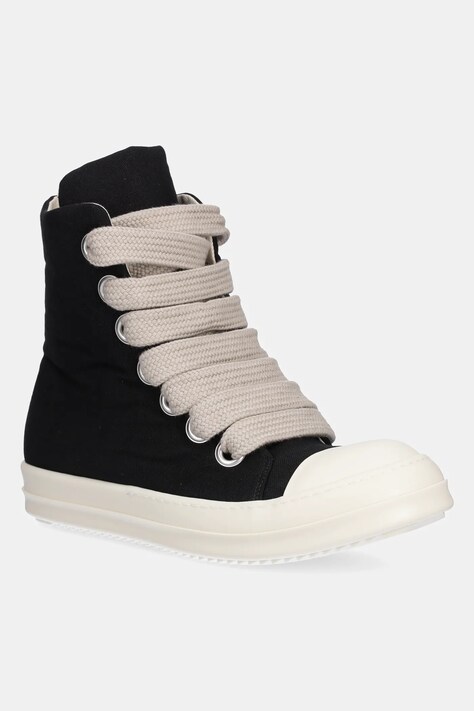 Tenisice Rick Owens Jumbo Lace Puffer Sneaks boja: crna, DU01E3818.CVSW2