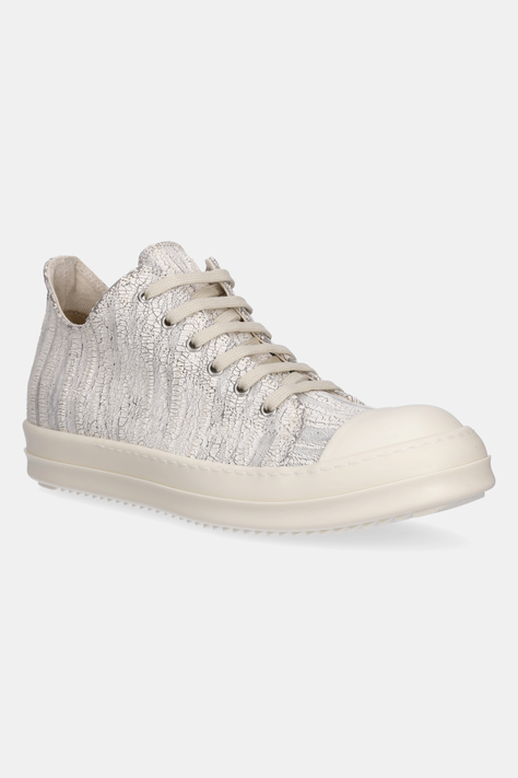 Кеди Rick Owens Low Sneaks колір білий DU01E3802.SMMC