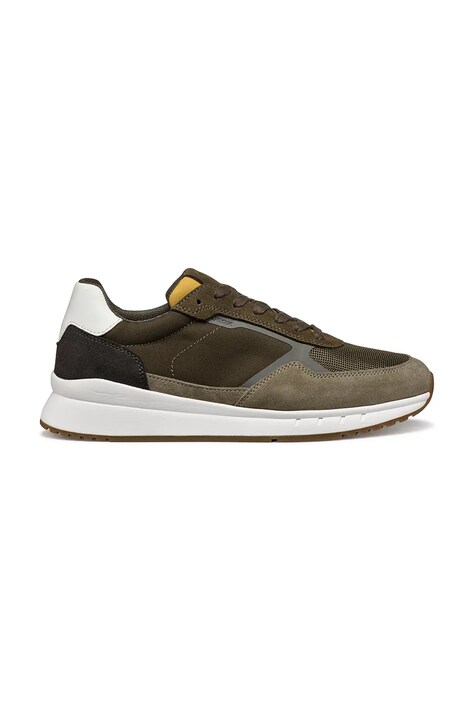 Geox sneakers U BRANTHON barbati, culoarea verde, U55LCA 02211 C3064