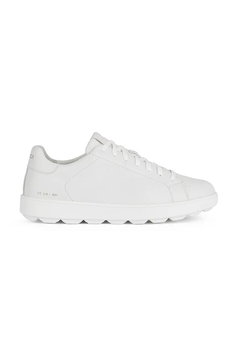 Geox sneakers din piele U SPHERICA ECUB-1 bărbați, culoarea alb, U45GPC 00085 C1000