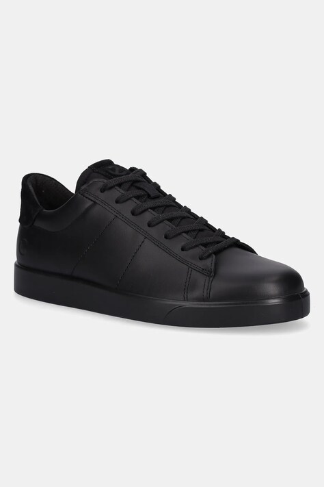 Δερμάτινα αθλητικά παπούτσια Ecco Street Lite Sneaker Lea χρώμα: μαύρο, 521304-51052