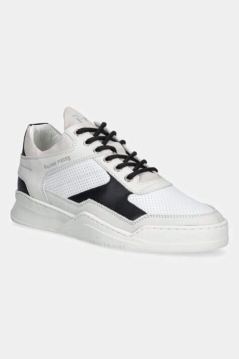 Filling Pieces sneakers in pelle Low Top Ghost Paneled uomo colore bianco 25298802024