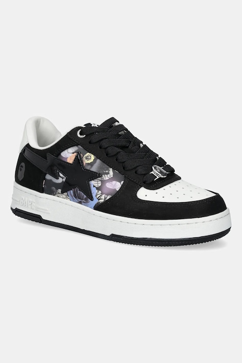 A Bathing Ape leather sneakers BAPE STA #2 M2 men's black color 1K80191302