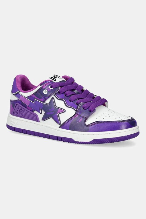 Кросівки A Bathing Ape BAPE SK8 STA #1 M2 чоловічі колір фіолетовий 1K80191310