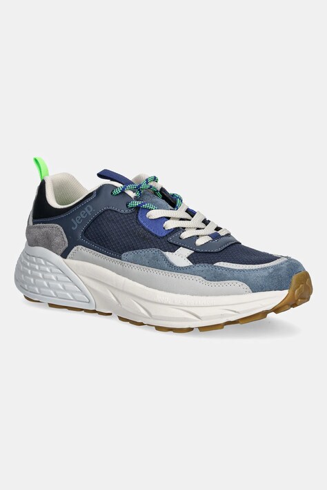 Jeep sneakers GROOVE MESH bărbați, culoarea bleumarin, JM51091A