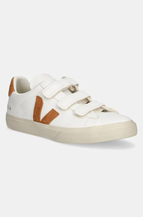 Veja sneakersy skórzane Recife Logo męskie kolor biały RC0503885B