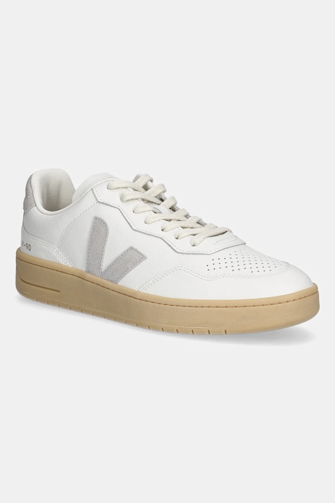 Veja sneakers din piele V-90 barbati, culoarea gri, VD2003893B