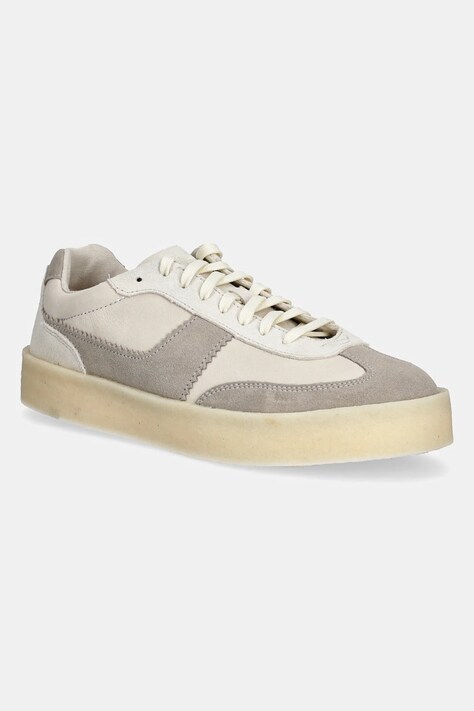 Замшевые кроссовки Clarks Originals Tor 80 мужские цвет серый 26181125