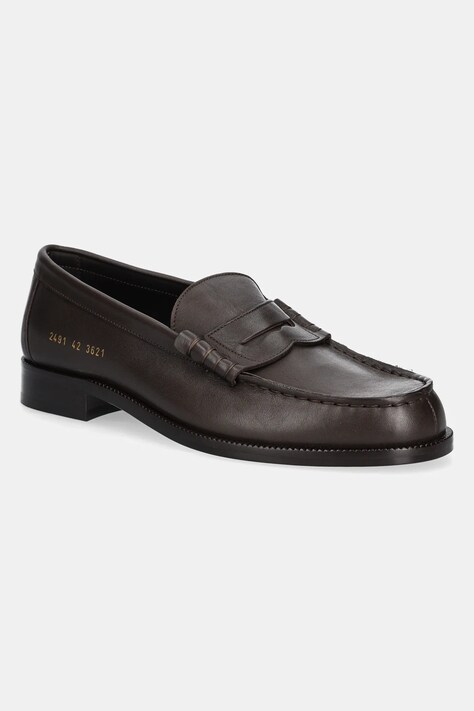 Common Projects leather loafers Soft Loafer men's brown color 2491