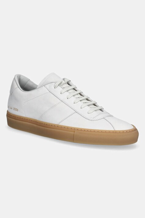 Кроссовки из нубука Common Projects Tennis Trainer мужские цвет серый 2485