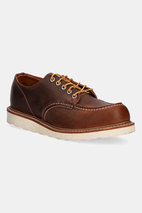 Red Wing leather shoes Shop Moc Oxford orange color 4603