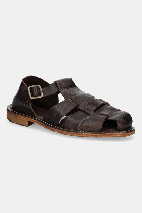 Astorflex leather sandals Monkflex brown color MONKFLEX.001101