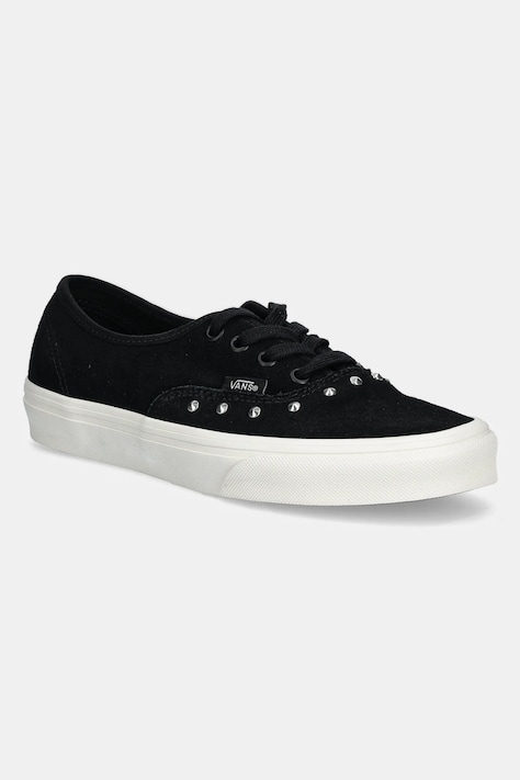 Semišové tenisky Vans Authentic černá barva, VN000CRQBLK1