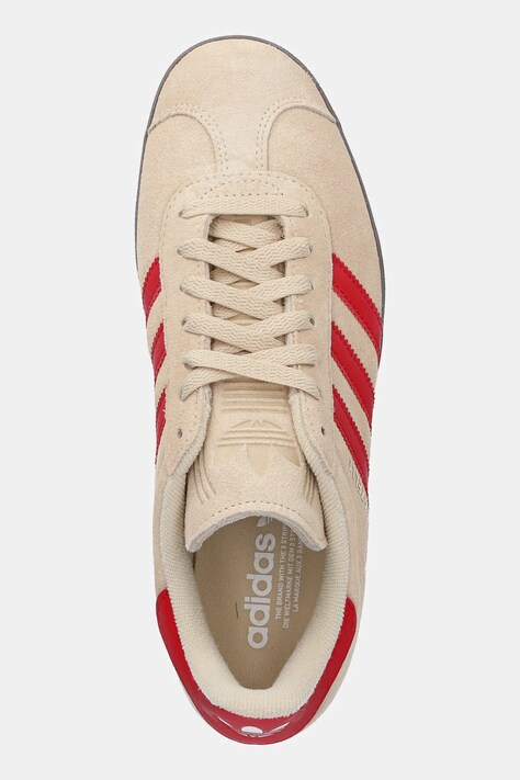 Кросівки adidas Originals Gazelle — SS25-OBU053, бежевий — фото 4