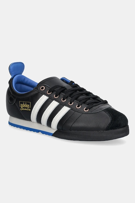 adidas Originals leather sneakers Samba 62 black color IH8603