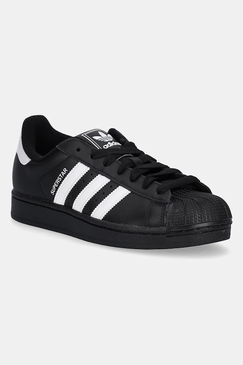 adidas Originals sneakers din piele Superstar II culoarea negru, JI0079