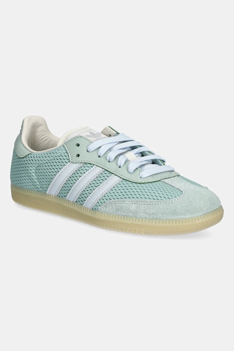 Кроссовки adidas Originals Samba OG цвет бирюзовый JI3179