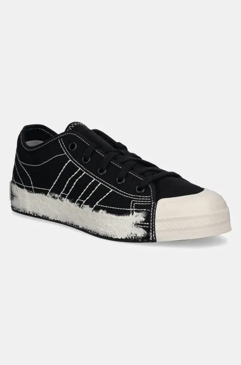 Y-3 plimsolls Nizza Lo black color JQ2448